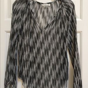 silk chiffon/crepe blouse